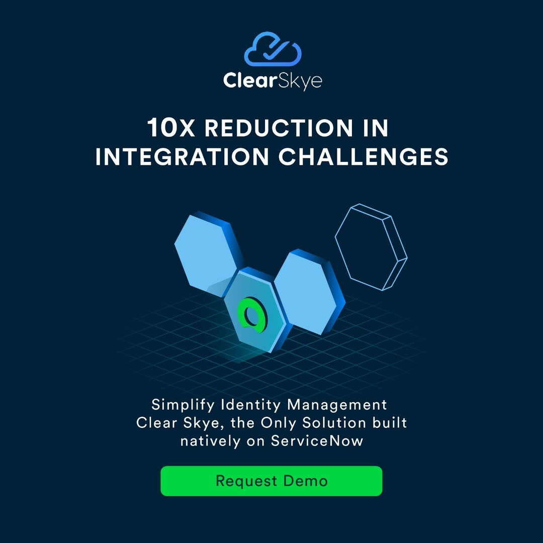 Social ad: 10x Reduction in Integration Challenges, a bold proof point for the ServiceNow partner channel.
